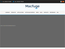 Tablet Screenshot of macfuge.com